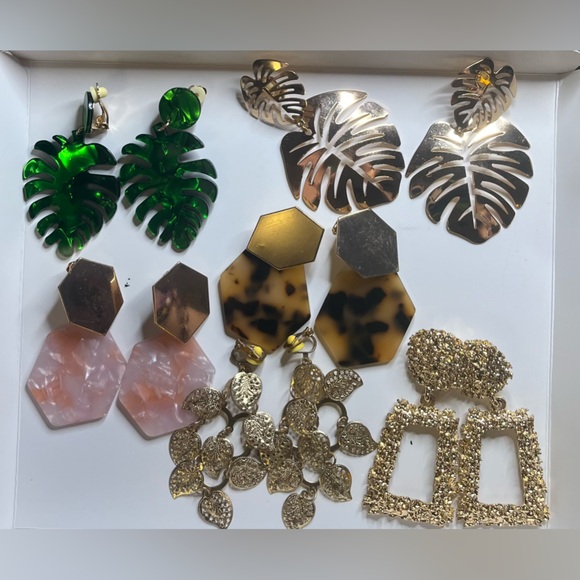 Formal and fun clip on earrings - Picture 2 of 6